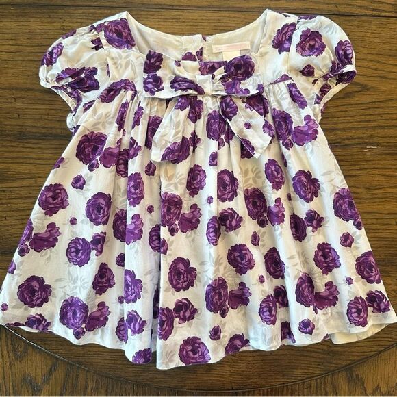 Janie and Jack 5 Floral Top - Picture 1 of 4